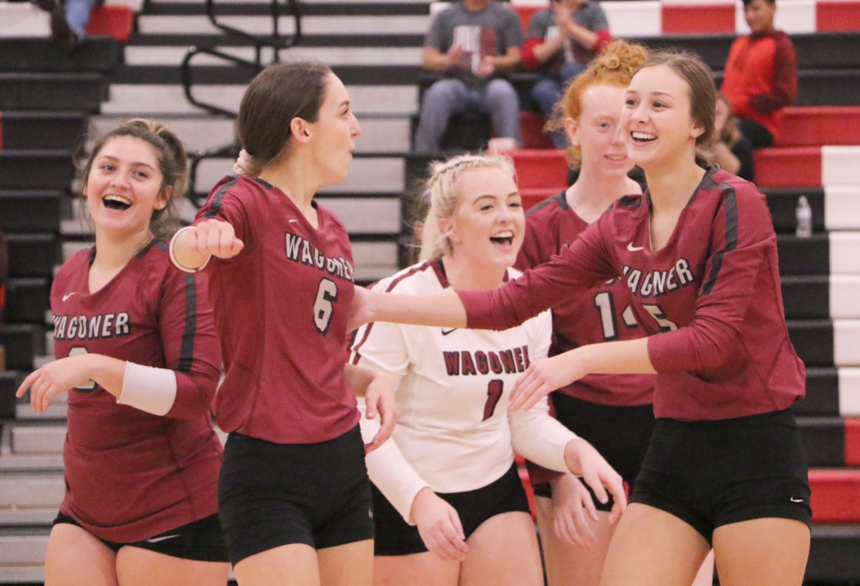 Wagoner Volleyball with Collinsville